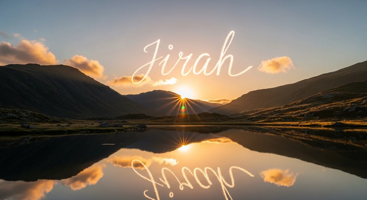 jirah meaning in bible