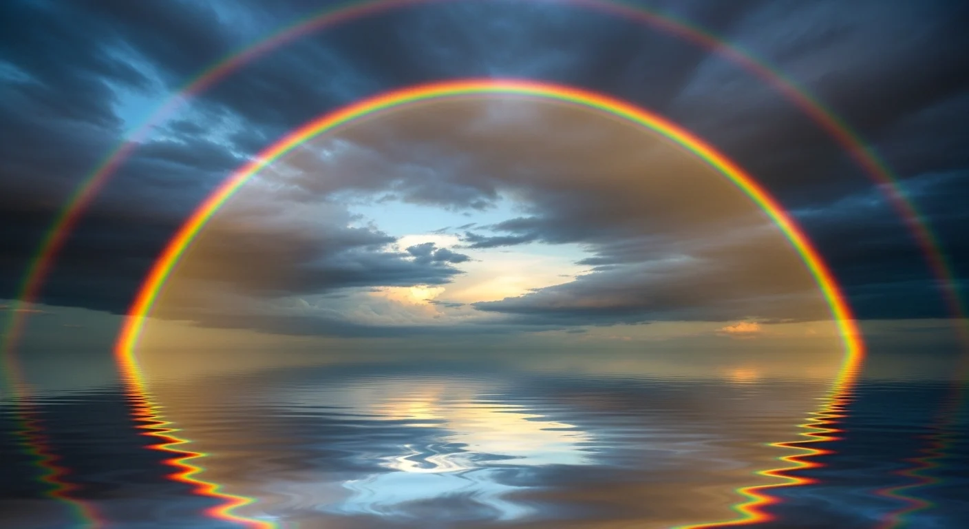 rainbow in the bible meaning