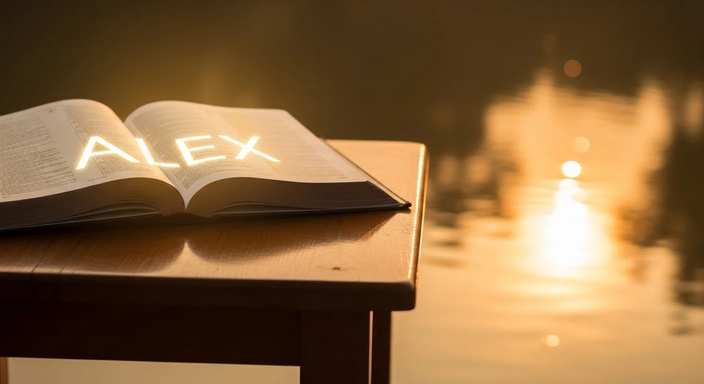 alex meaning in bible