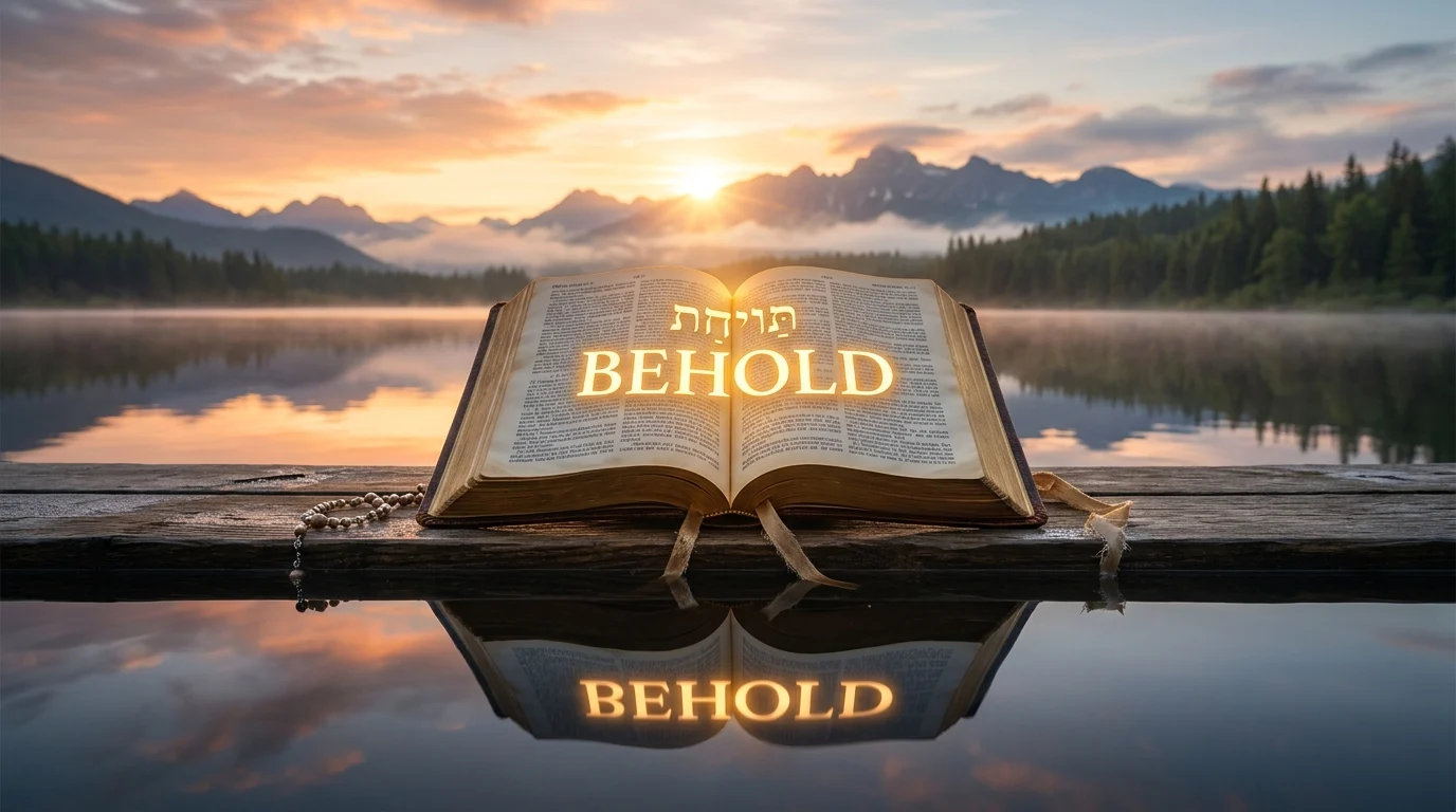 behold meaning in the bible