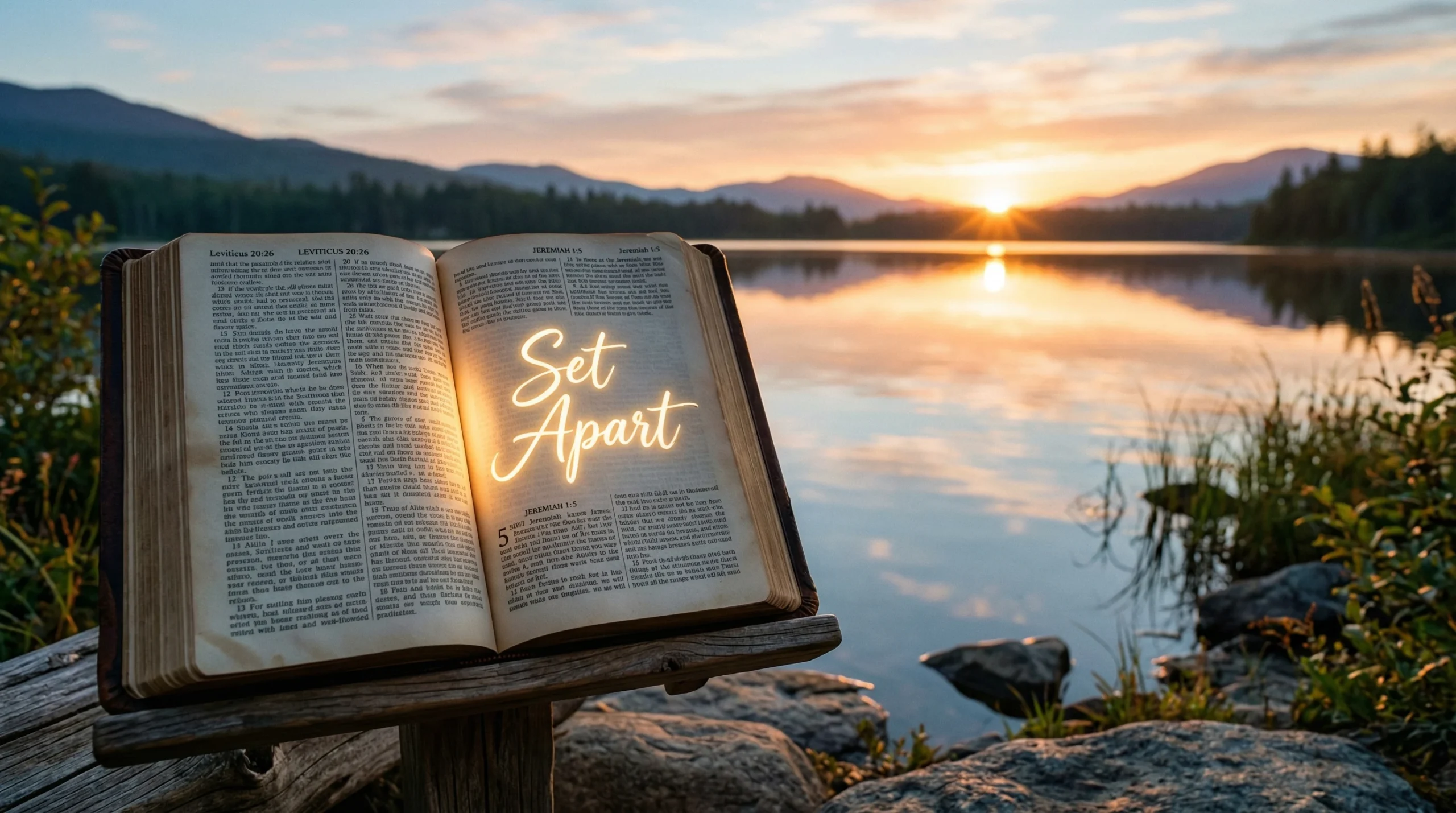 set apart meaning in bible